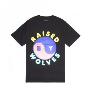 Raised by Wolves Men’s Ferg-Yang Graphic Tee in Black Multi Size M